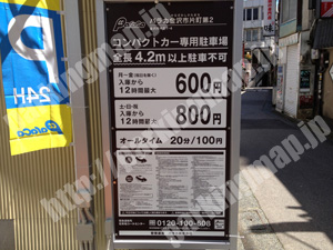 金沢037：パラカ金沢市片町第2コンパクトカー専用駐車場_01