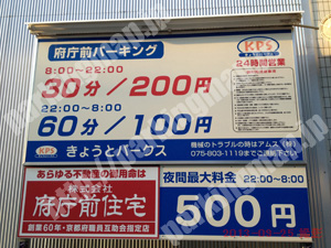 上京160：きょうとパークス府庁前パーキング_01