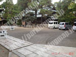 上京259：御霊神社参拝者専用駐車場_03