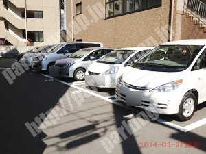 松山014：黄色いイルカの100円パーク　喜与町2丁目パーキング_02