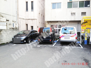 松山036：ワンちゃんマークの100円パーク　一番町パーク_03