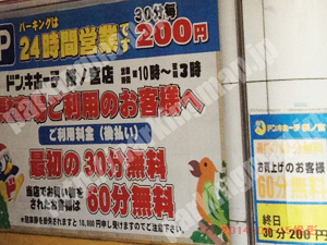 都島074：ドン・キホーテ桜ノ宮店駐車場_01
