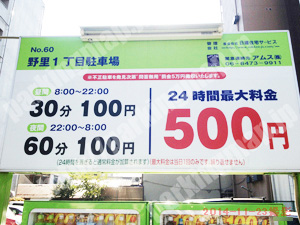 西淀川052：日建住宅サービス野里1丁目駐車場_01