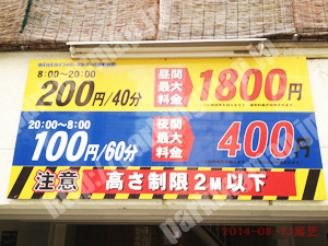 天王寺212：miniコインパーキング寺田町駅前_01