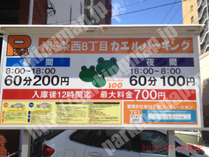 中央216：南5条西8丁目カエルパーキング_01