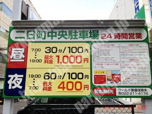 青葉326：二日町中央駐車場_01