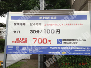 泉016：タイムズ仙台市泉中央駅前駐車場（地上階）_01