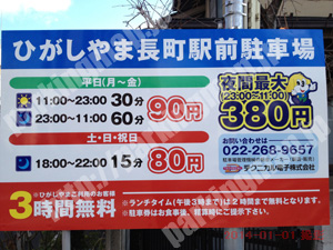 太白033：テクニカルパークひがしやま長町駅前駐車場_01